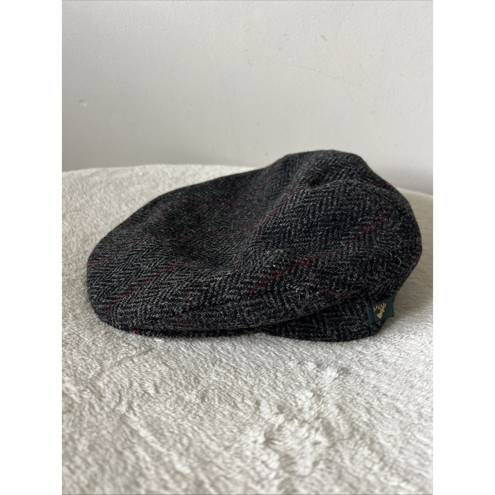 Mucros Weavers Trinity Tweed Wool Hat Cap Size S Made in Killarney Ireland